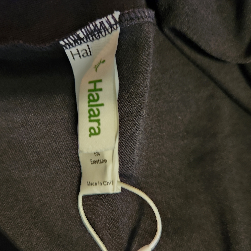 Halara Black U-Neck Backless Split Flowy Maxi Cas… - image 12